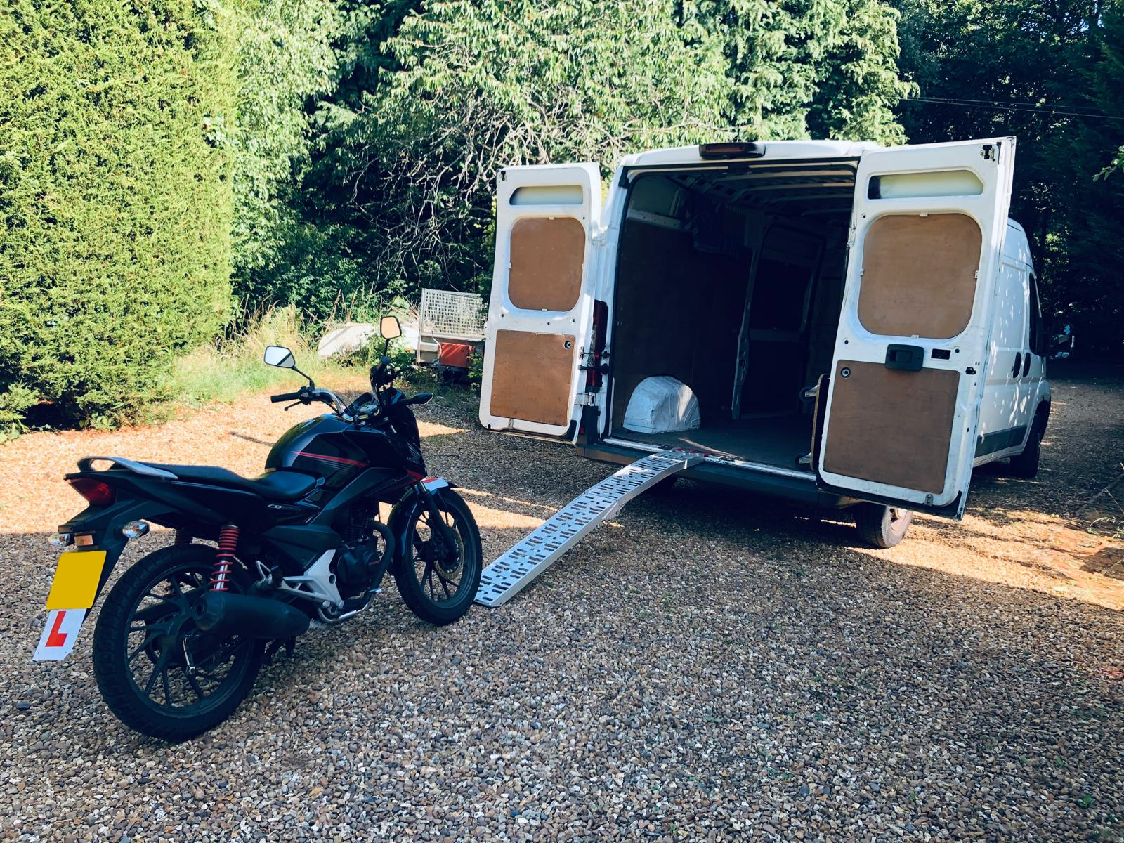 Recovering Shane’s Motorbike